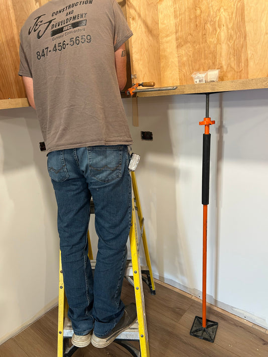 Kitchen Cabinet Installation Basics | T-JAK Cabinet Jack